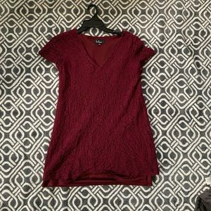Lulu's Maroon Dress